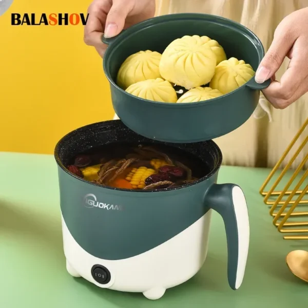 Multifunction Mini Electric Rice Cooker Saucepan Ramen Non-stick Pan Flat Multicooker Appliances for The Kitchen Pots Offers 1-2 – Image 2